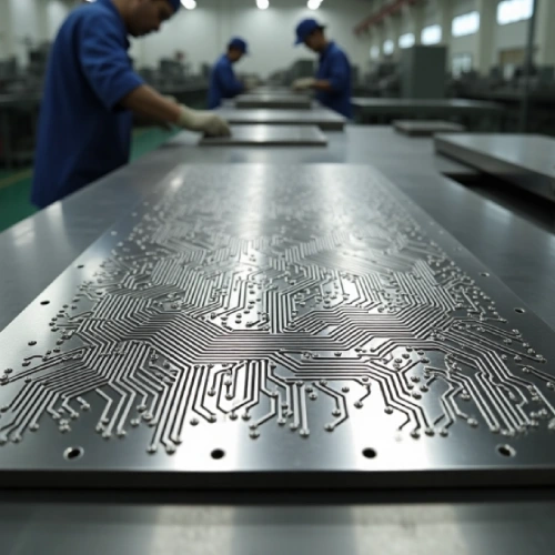 This is Stainless Steel Etching Process Precision Breakthrough: Etching Parameter Control for 0.1mm Line Width Patterns in Precision Electronic Components photo